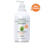 [AYODEL] Aloevera Premium Sun Cream _500ml _ Sunscreen, Sun block, UV Protection_Family size _ Made in KOREA